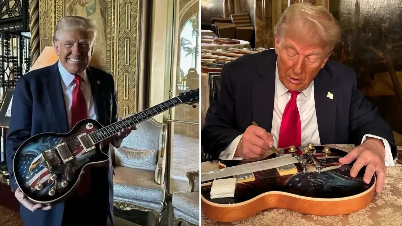 Gibson vill att Trump slutar sälja gitarrer