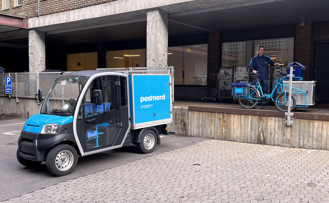 Chockhöjning av brevportot