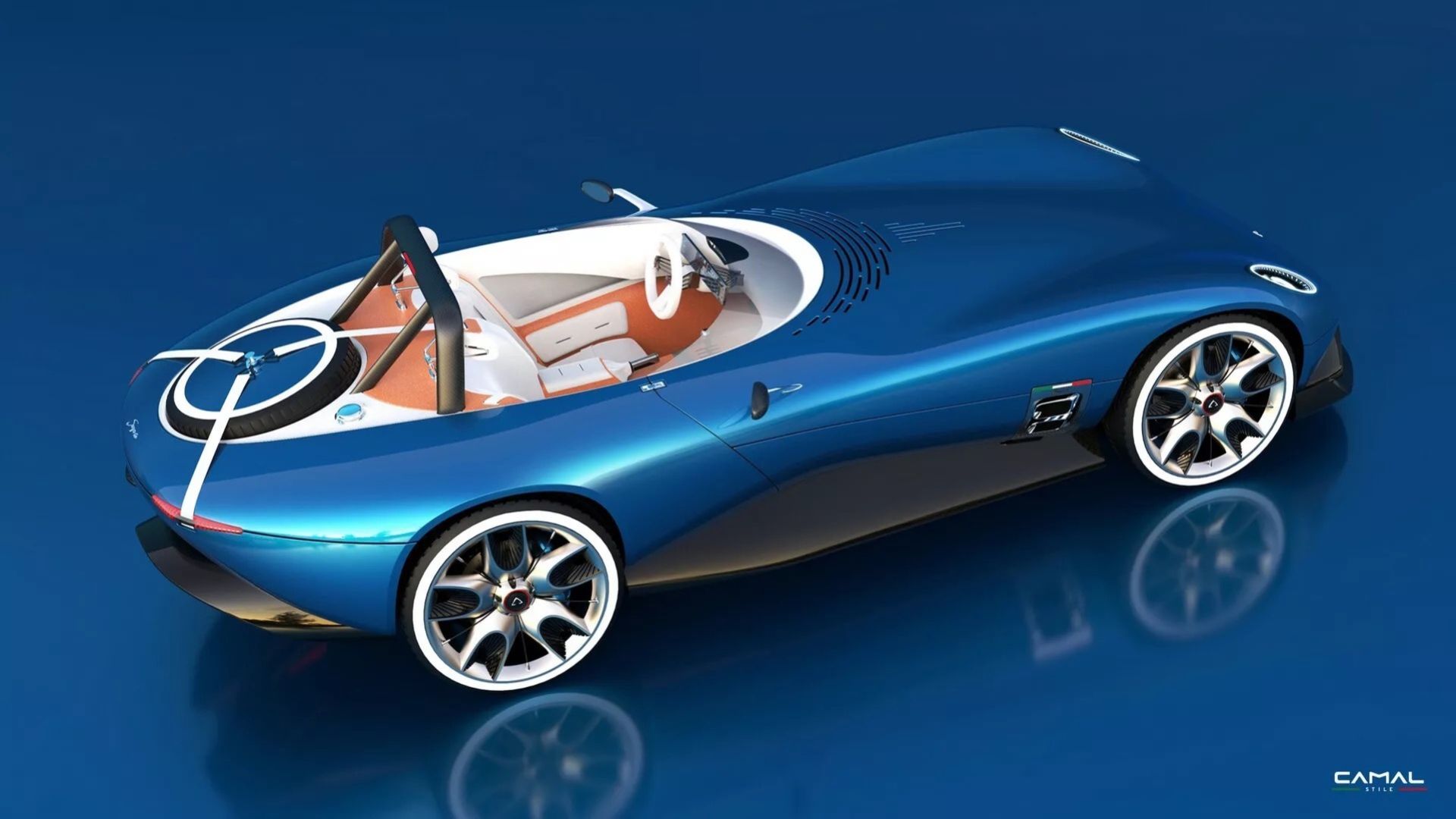 En Caterham i italienska kläder