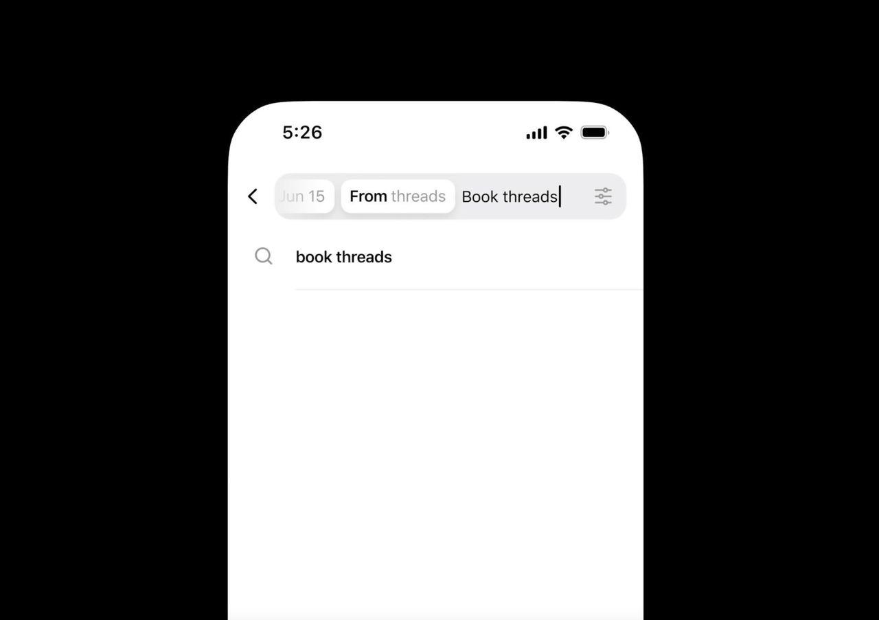 Threads får bättre sök