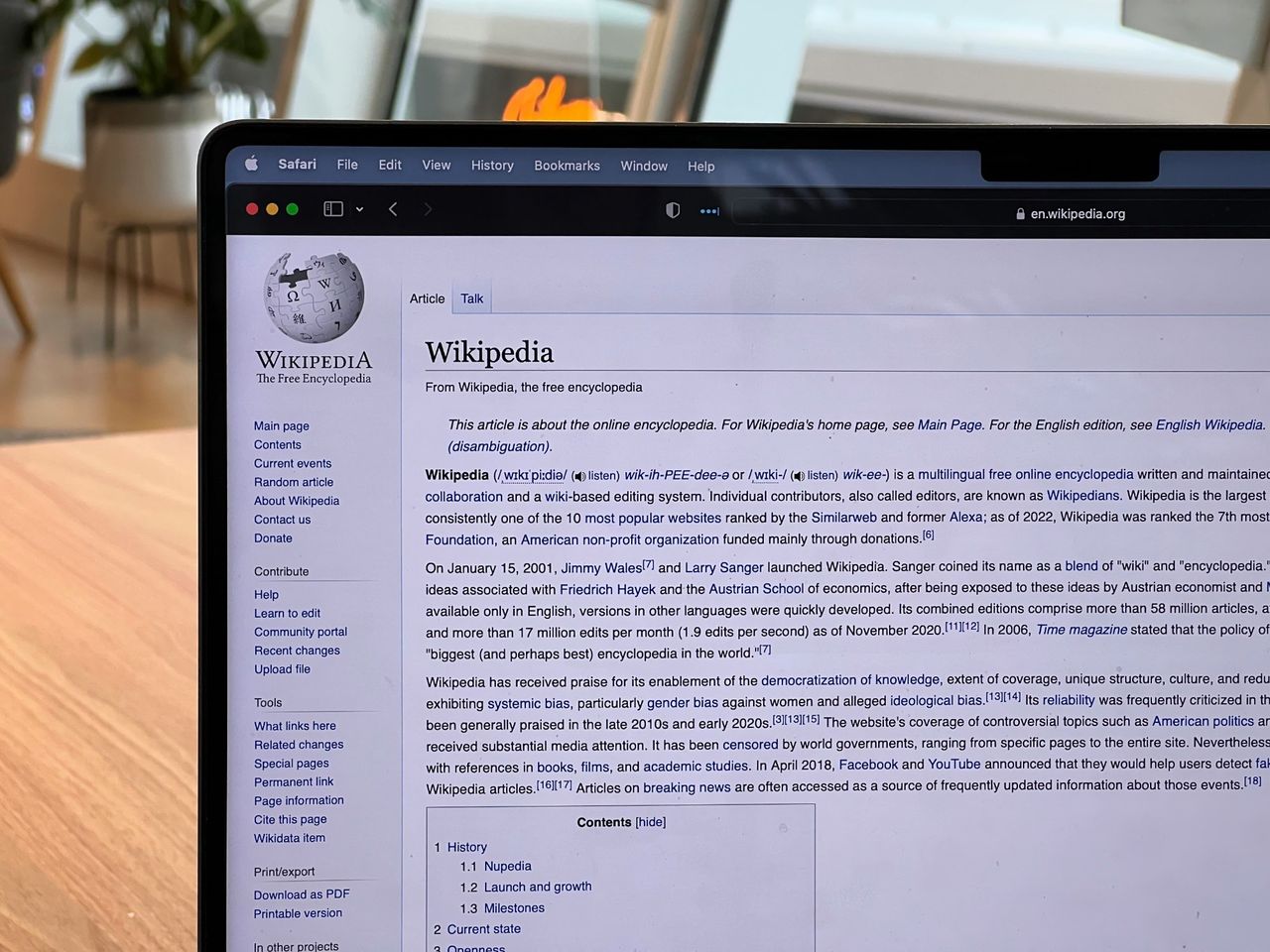 Sida om dödsfall mest besökt på Wikipedia i år