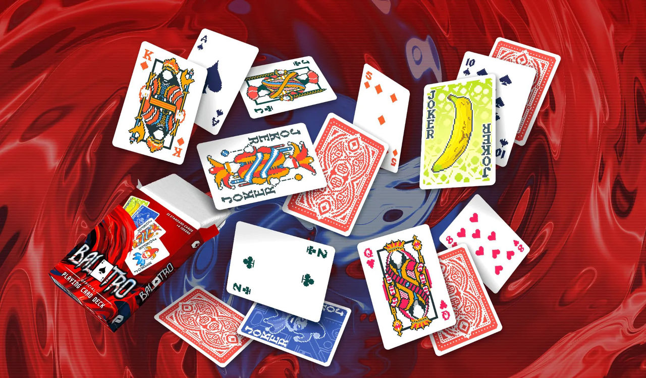 Nu finns fysiska Balatro-kort