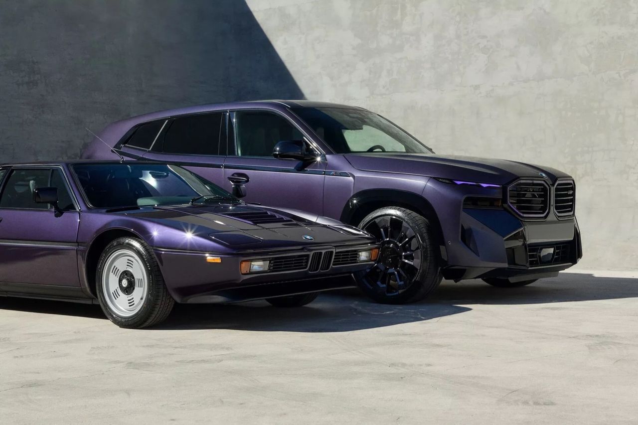 BMW hyllar M1 med XM