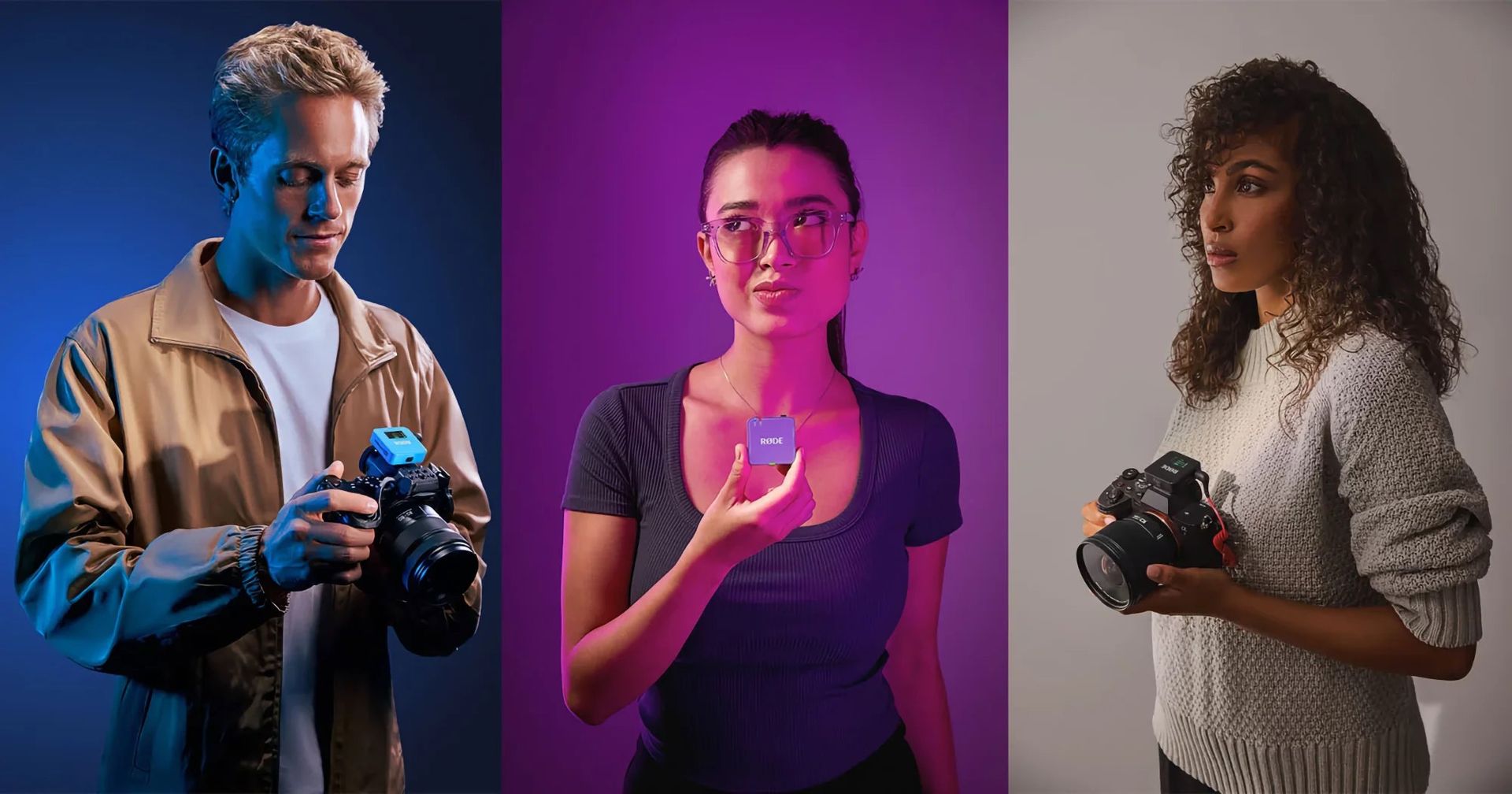 Rødes senaste mikrofoner är mer färgglada