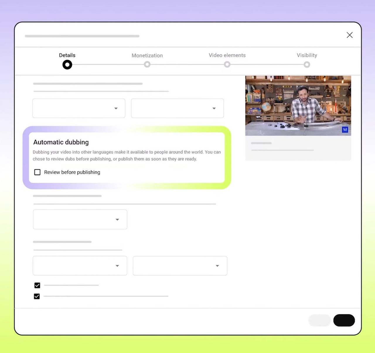 Nu släpps YouTubes dubbningsfunktion