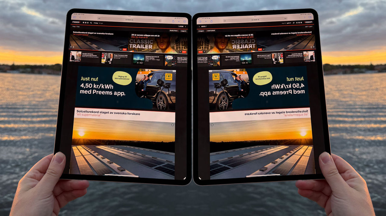 Apple ryktas utveckla en vikbar iPad