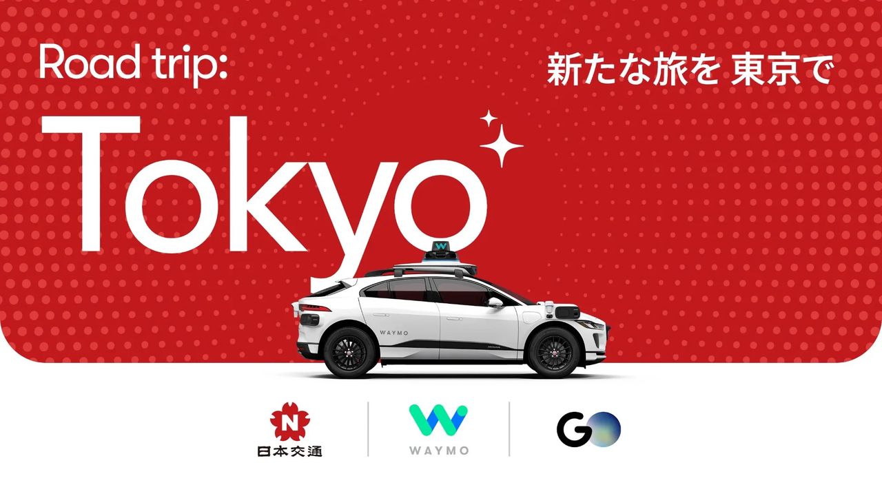 Waymo drar till Japan