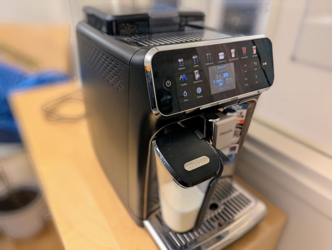 Vi har testat Philips 5500 LatteGo