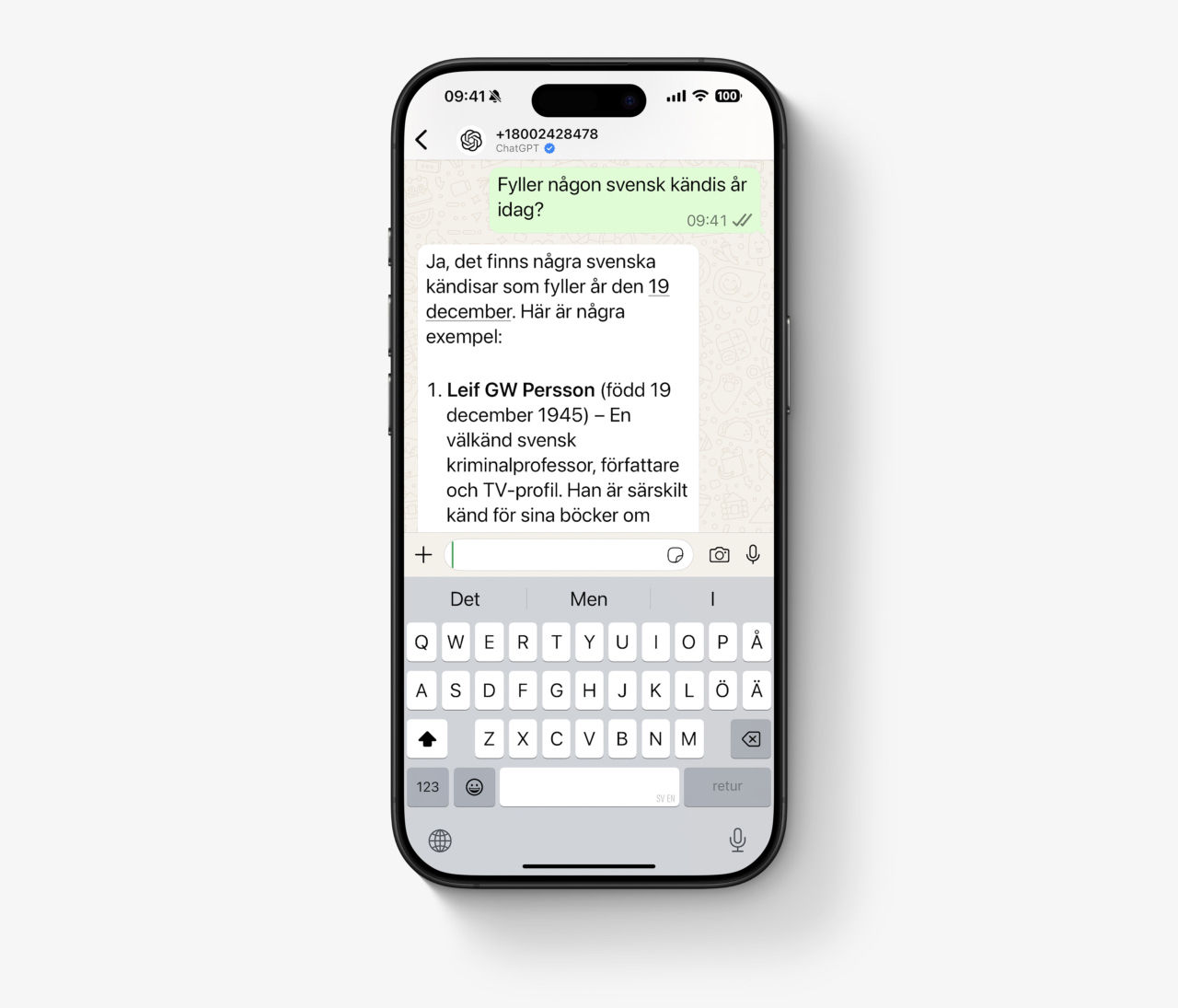 Nu kommer ChatGPT till WhatsApp