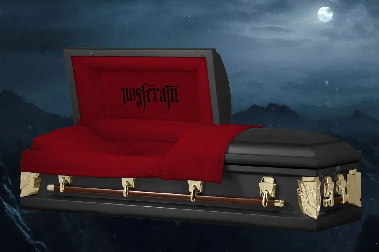 Nu går det att köpa kistor med Nosferatu-tema