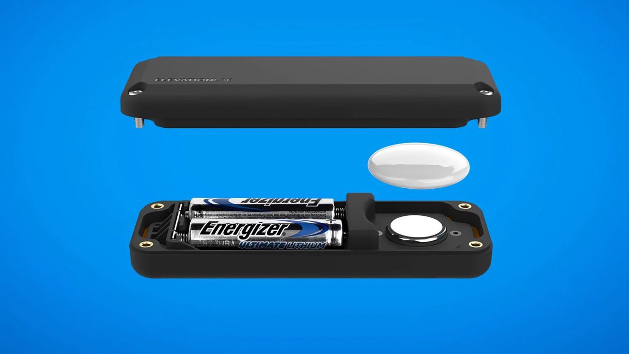 Slipp byta AirTag-batteri på tio år med detta fodral