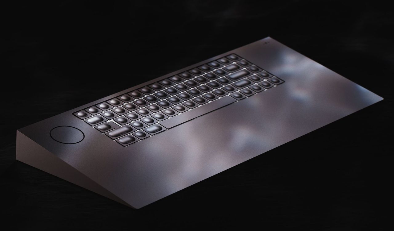 The Icebreaker är ett tangentbord i aluminium