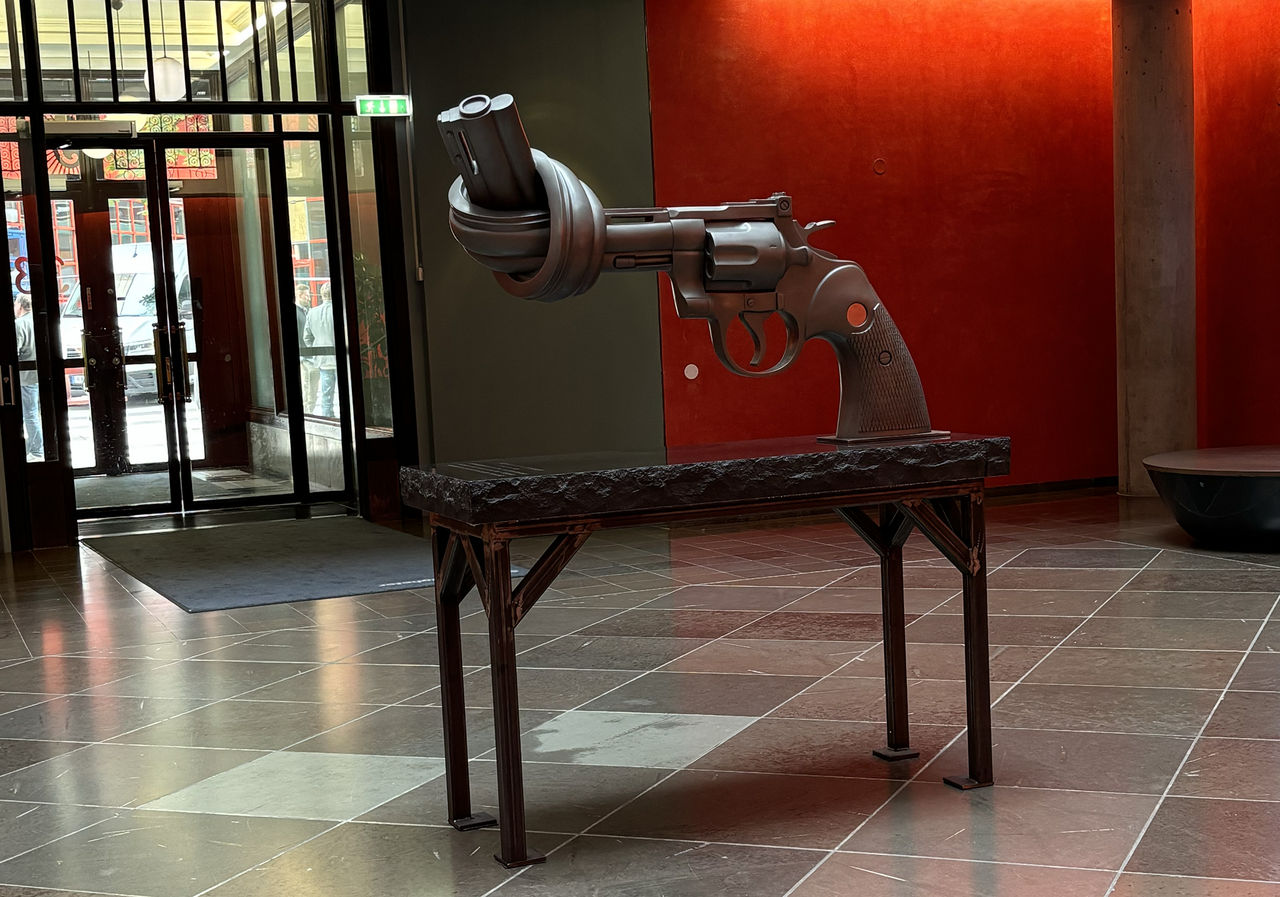 Minskat våld med skjutvapen i Sverige