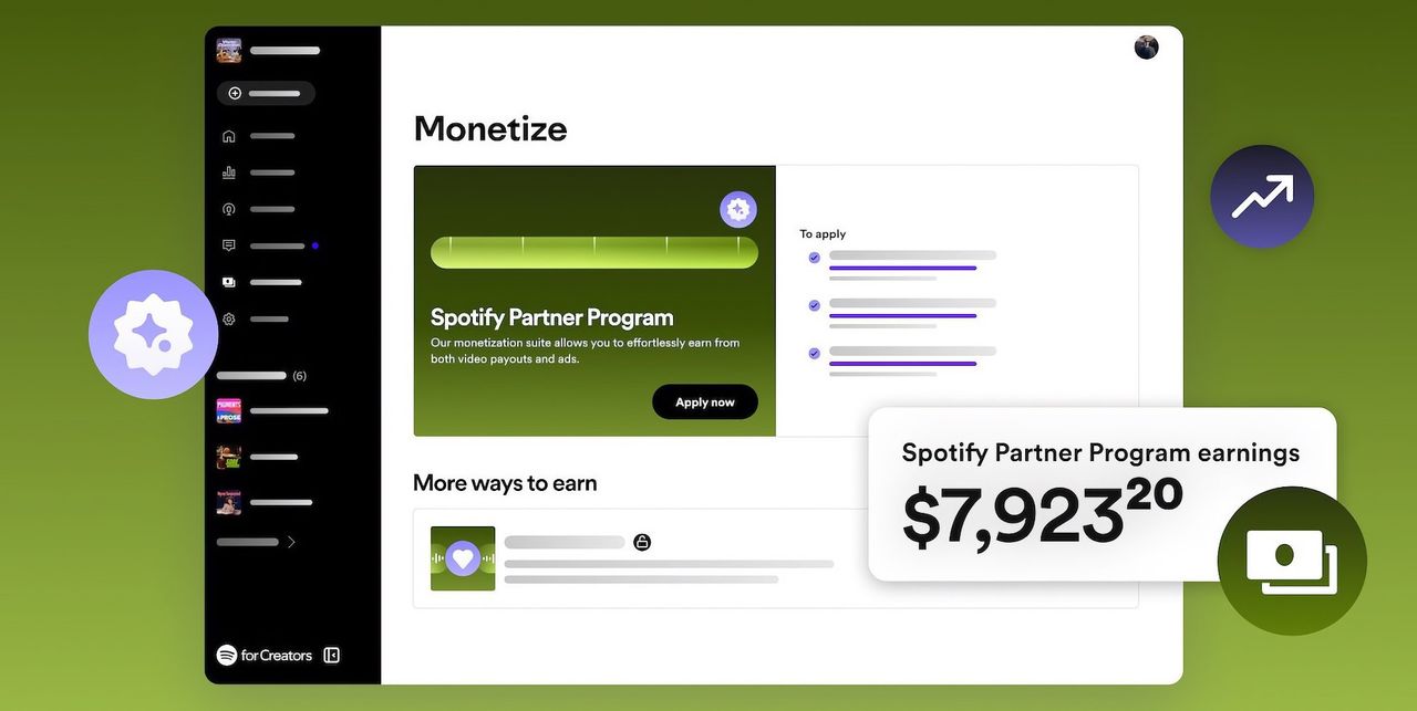 Spotify lanserar partnerprogram för podcasters