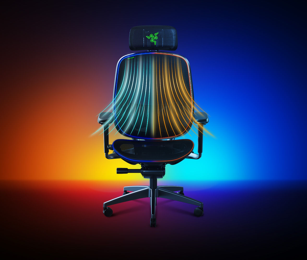 Razers nya gamingstol har inbyggd kylning och värme