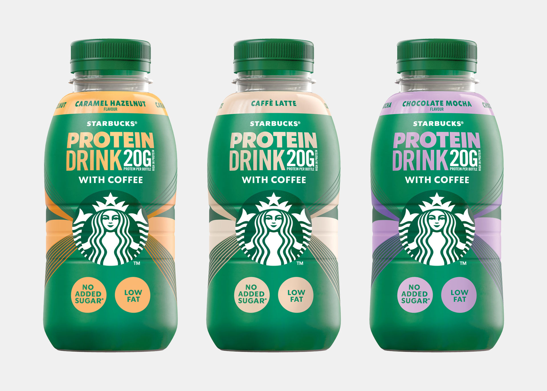 Starbucks blandar protein i kaffedrinken