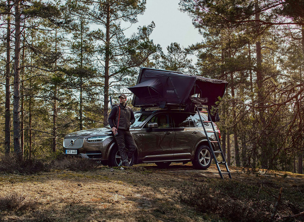 Gasell presenterar nytt hårdskalstält