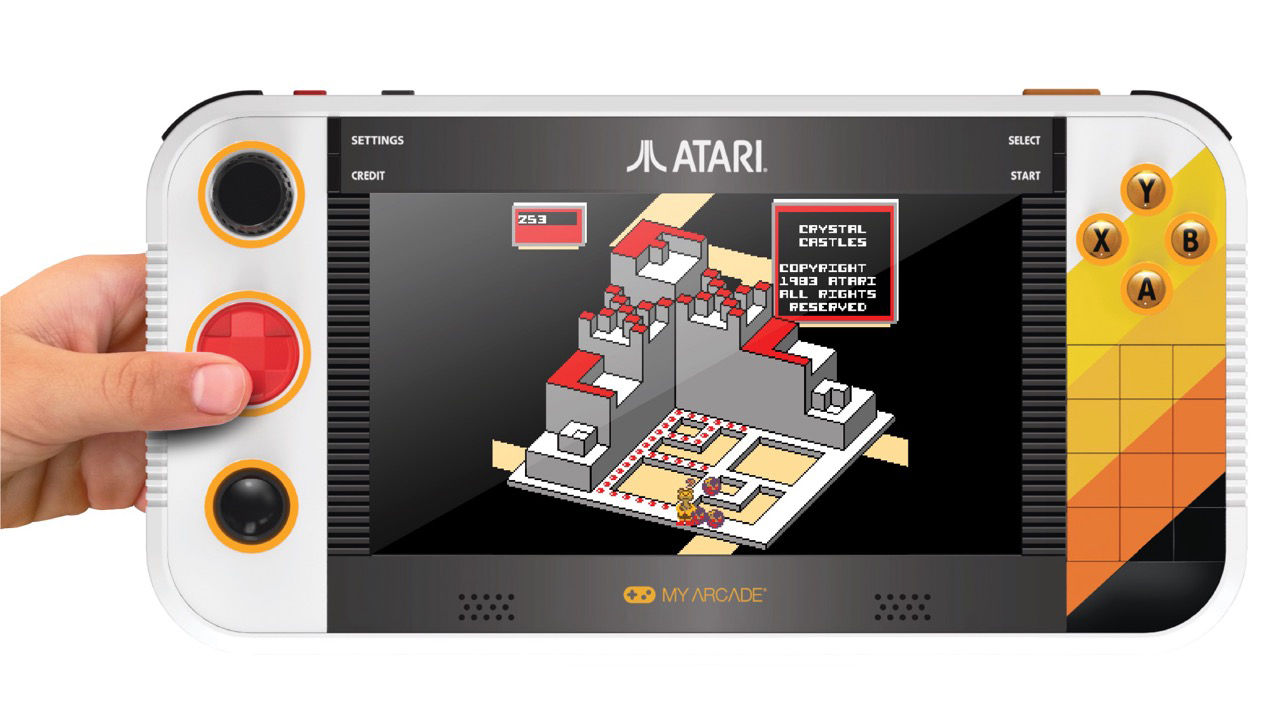 Atari visar upp handhållen retrospelskonsol