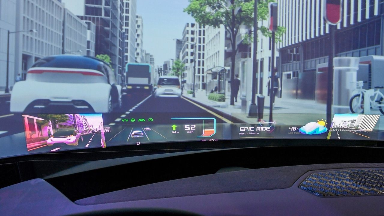 Hyundai visar holografisk head-up-display