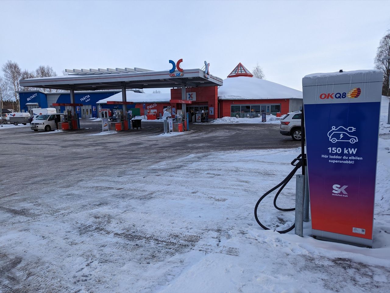 Förra året blev OKQ8 störst på snabbladdning