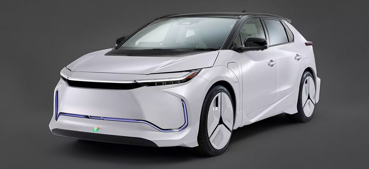 Toyota bZ4x med 80-talsvibbar