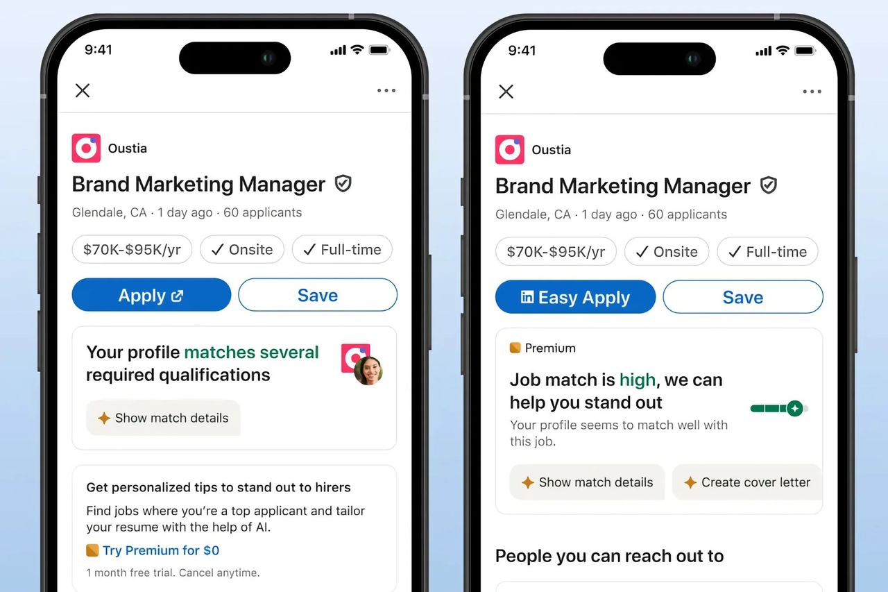LinkedIn lanserar AI-assistenten Job Match