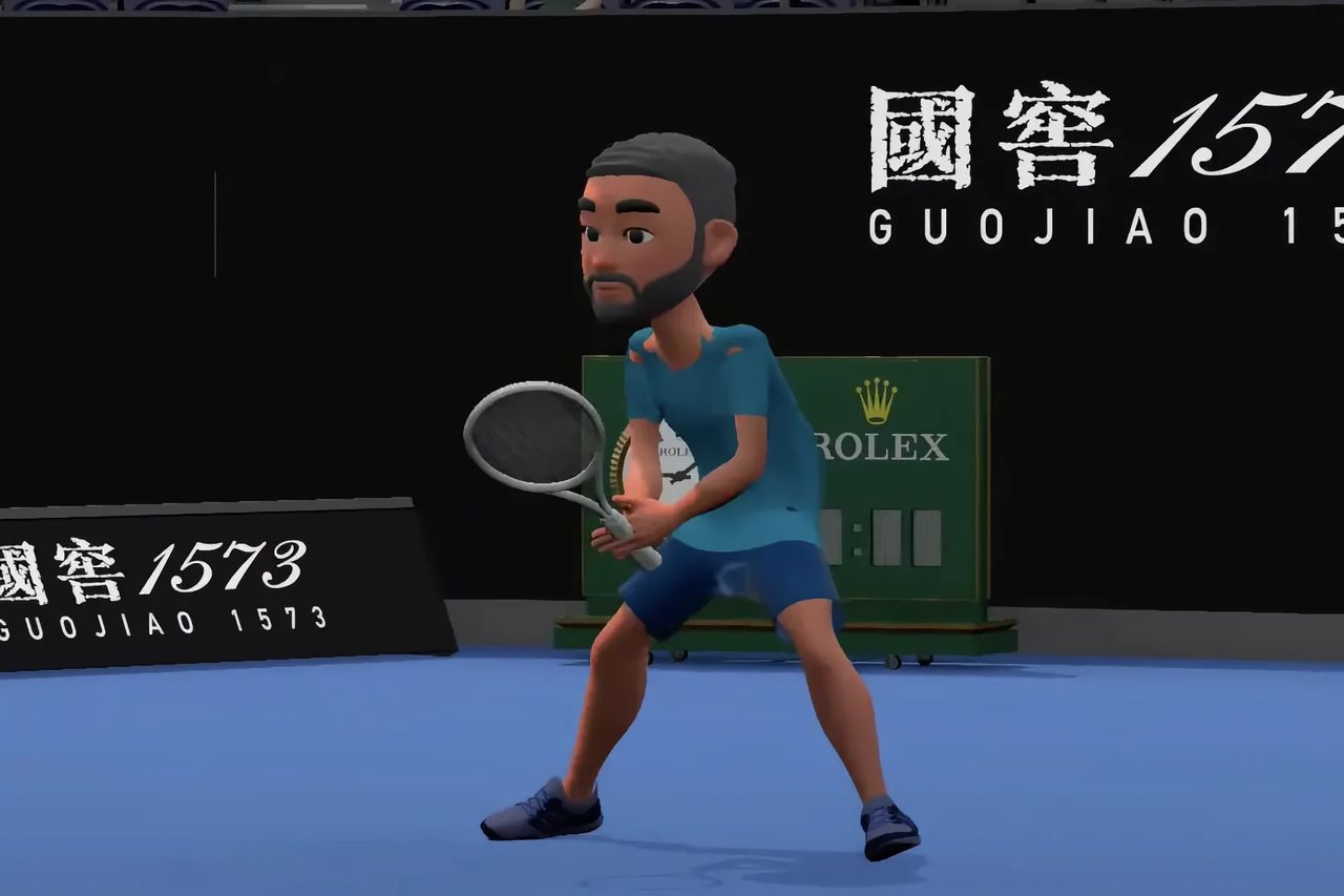 Australian Open börjar med animerade avatarer