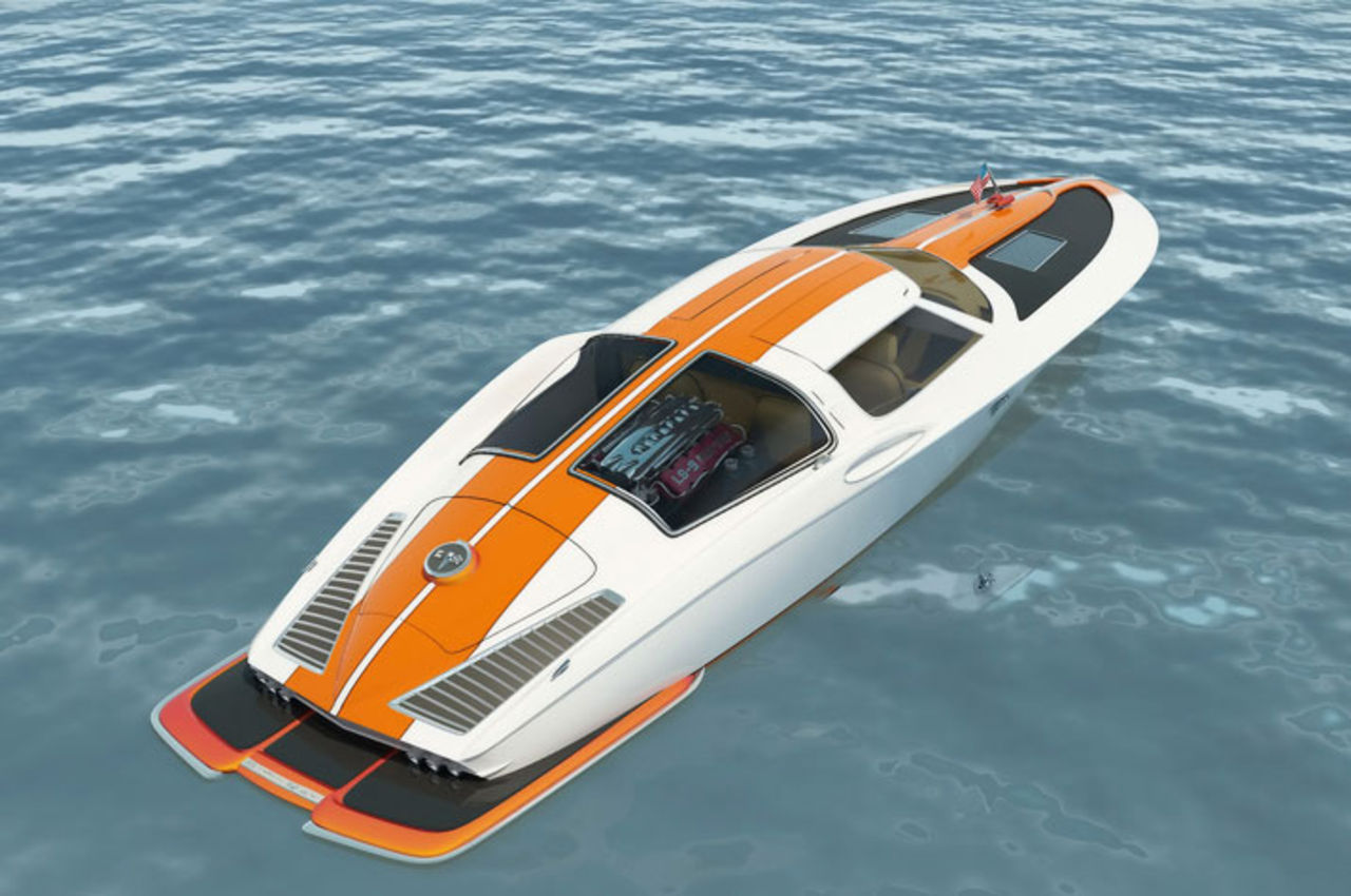 Corvette -63 på vatten