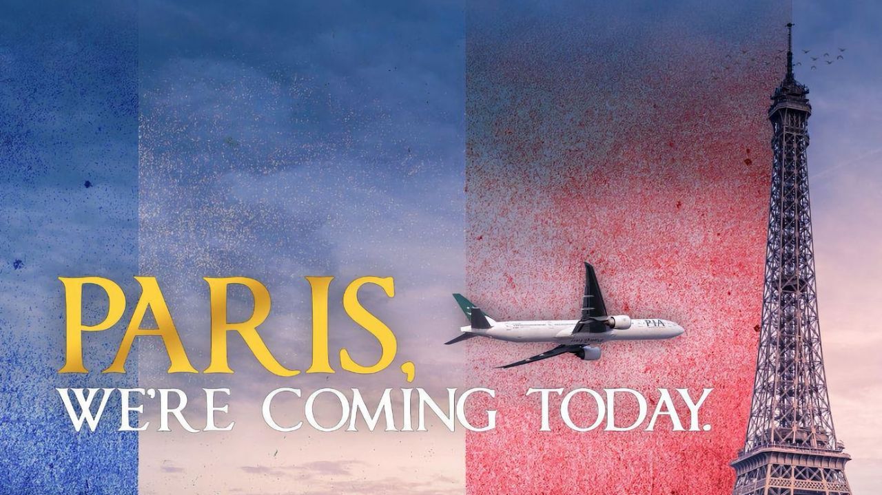 Pakistanskt flygbolag hotar Paris i reklam