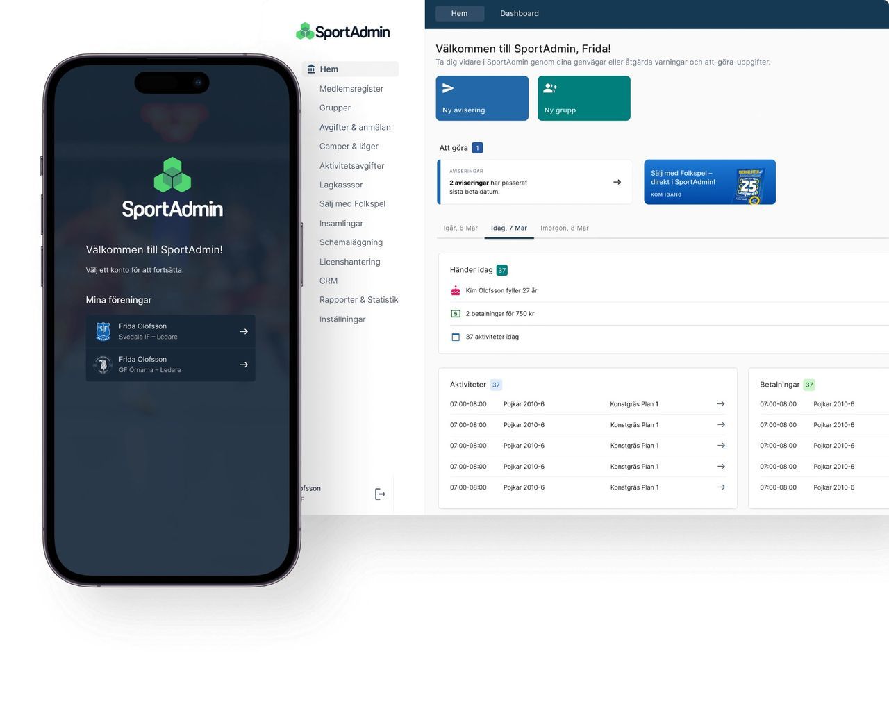 All persondata från SportAdmin kan ha läckt ut