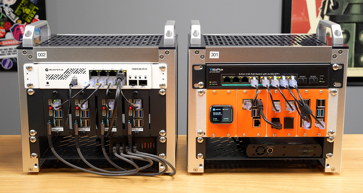 Sma Ready Rack Bygg små serverrack med Project Mini Rack. Om man inte har plats med ...
