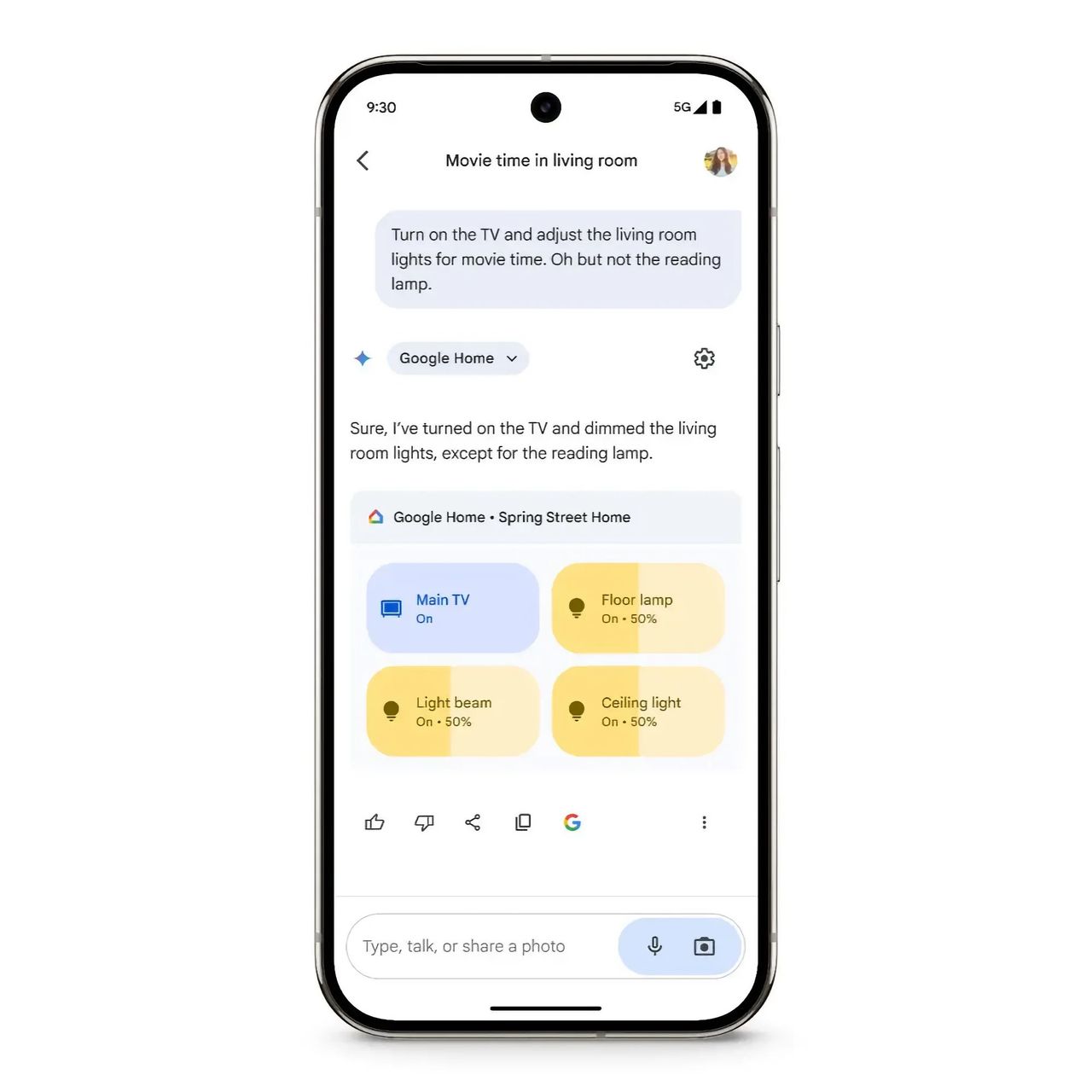 Gemini kan nu kontrollera Google Home