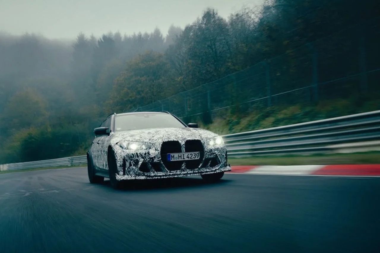BMW börjar teasa M3 CS Touring