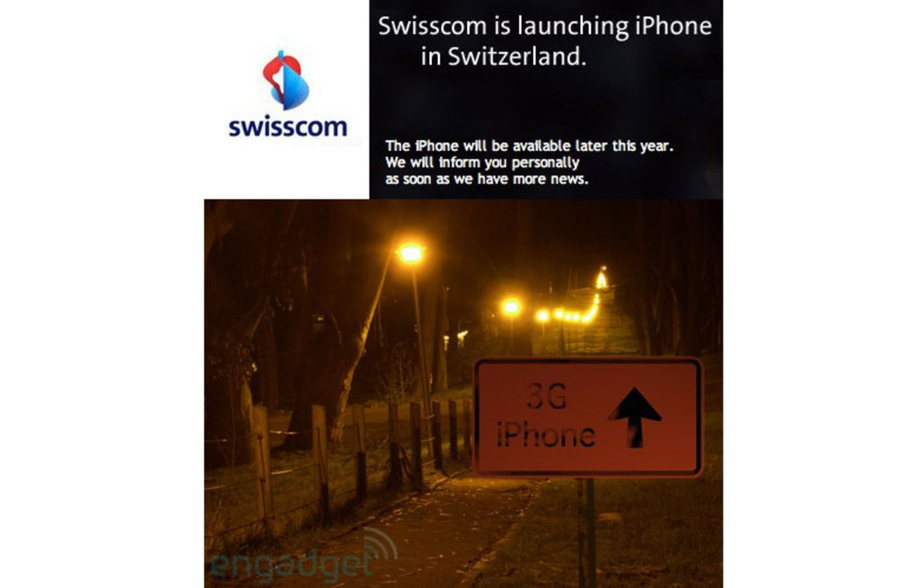 Schweiz får iPhonen och operatören blir Swisscom
