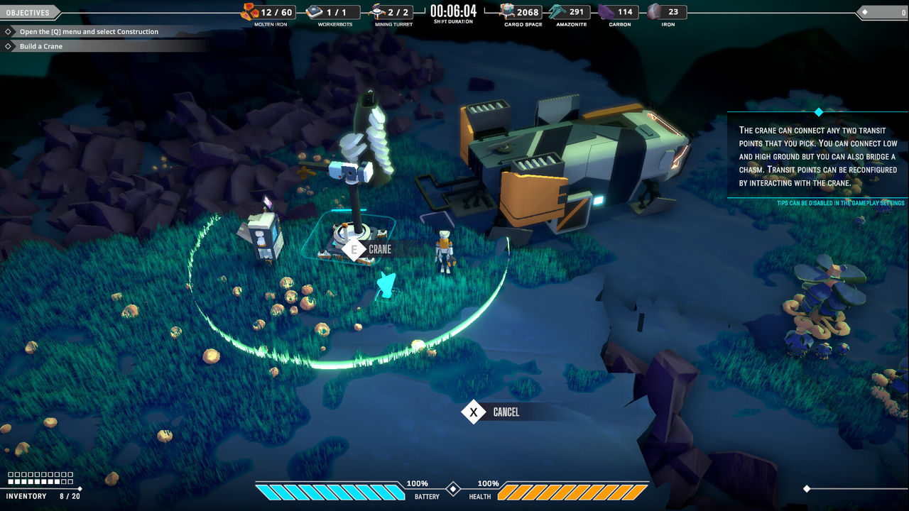 Spara ihop till biljett till jorden i spelet Astronomics