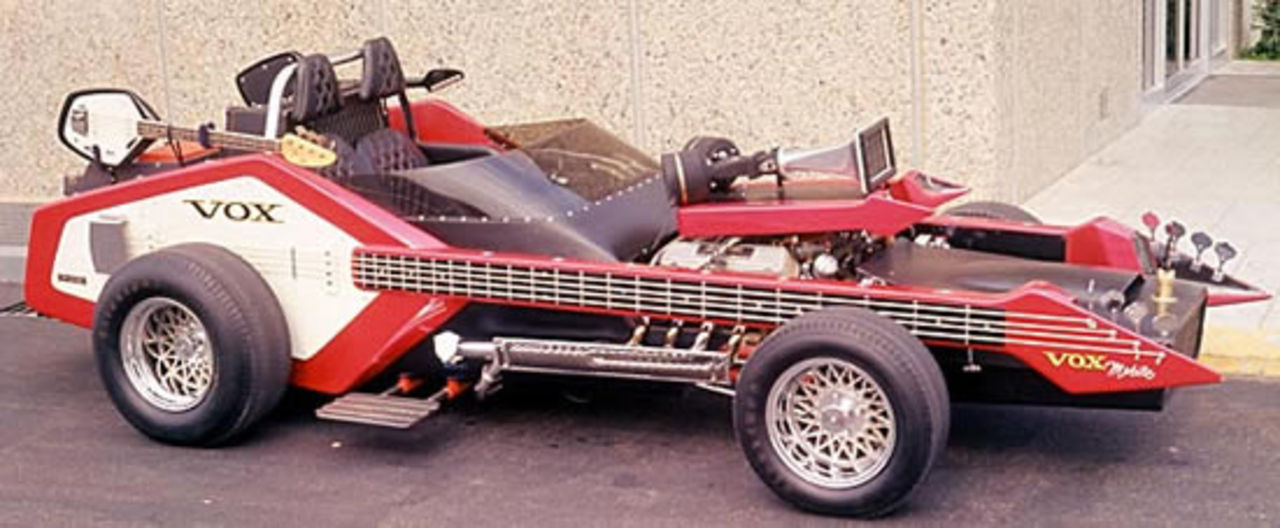 En bil för gitarrälskaren