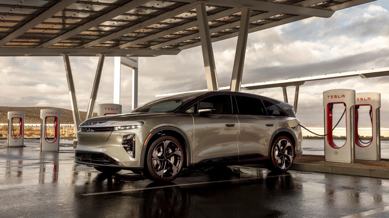 Lucid Gravity kan ladda med upp till 400 kW