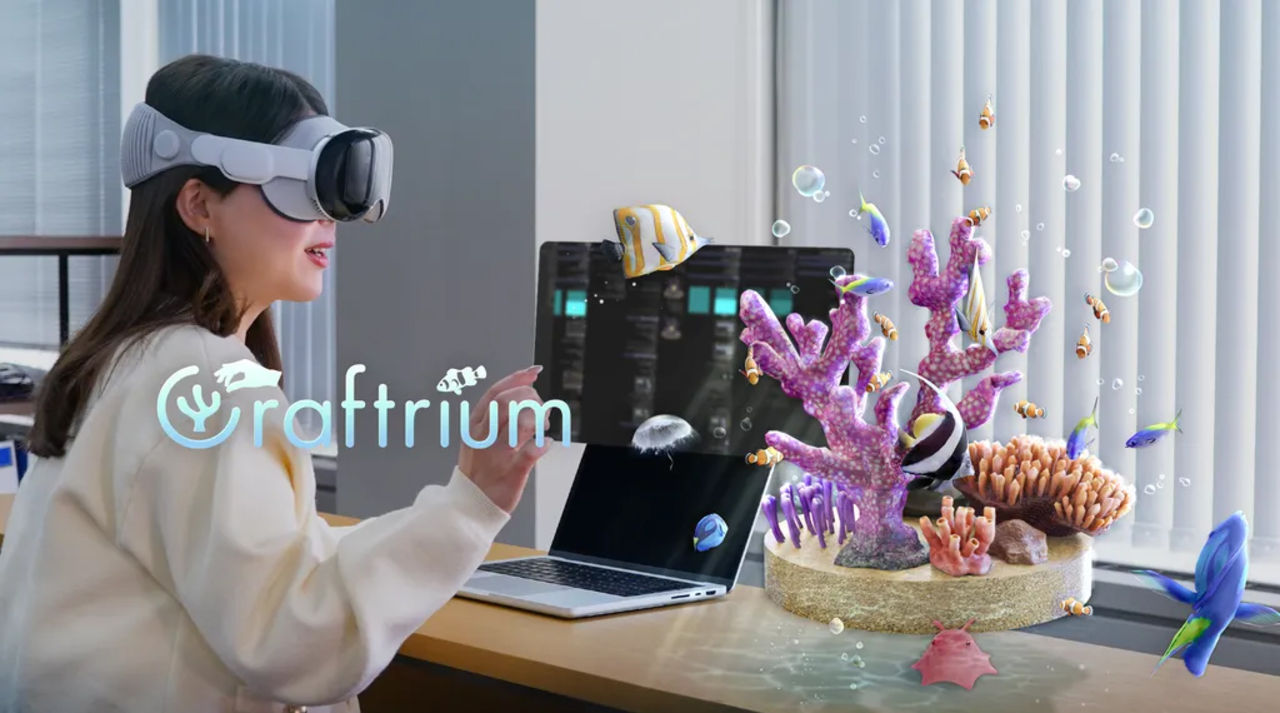 Bygg ett virtuellt akvarium med Apple Vision Pro