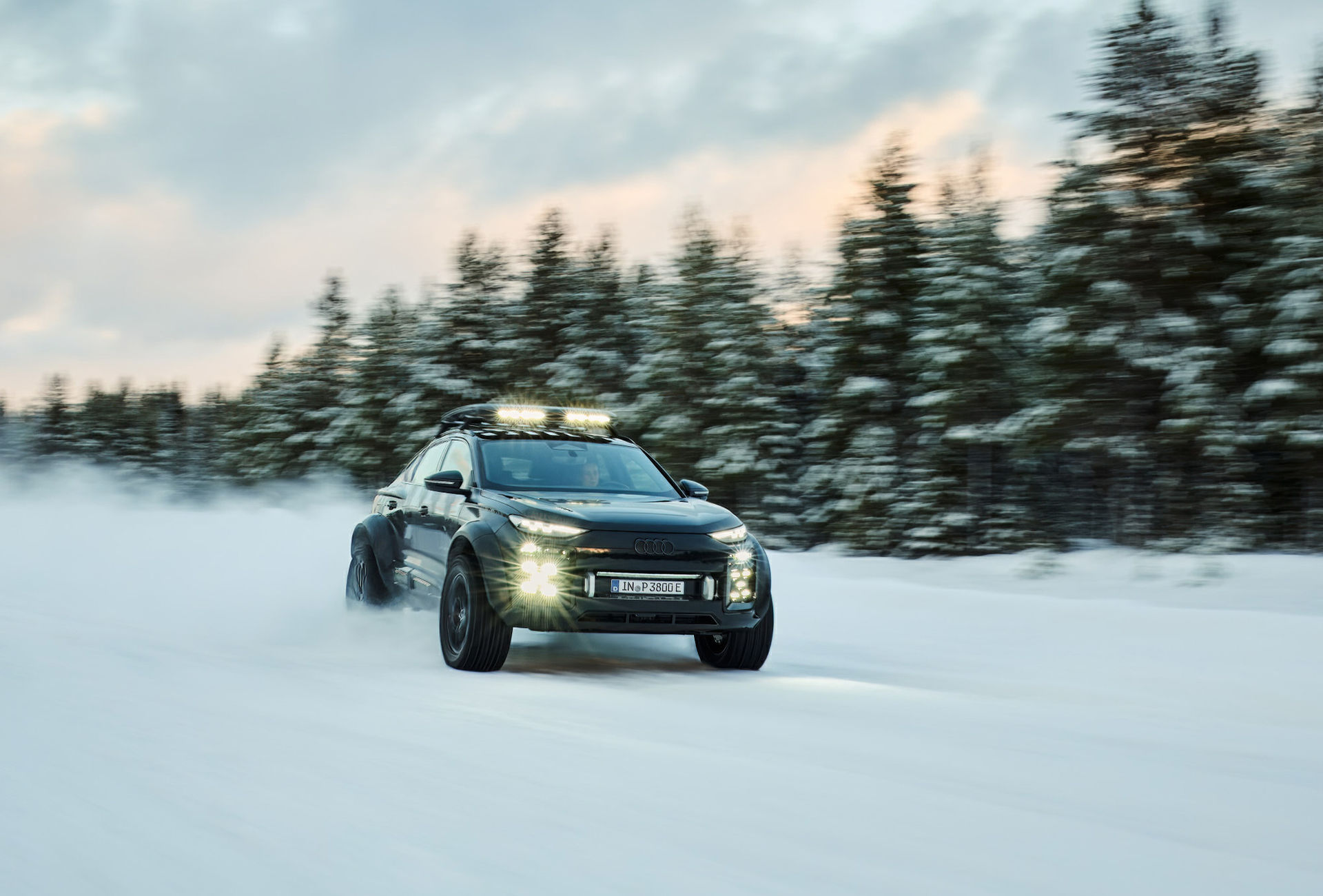 Extra biffig Audi rattas av svensk rallyförare