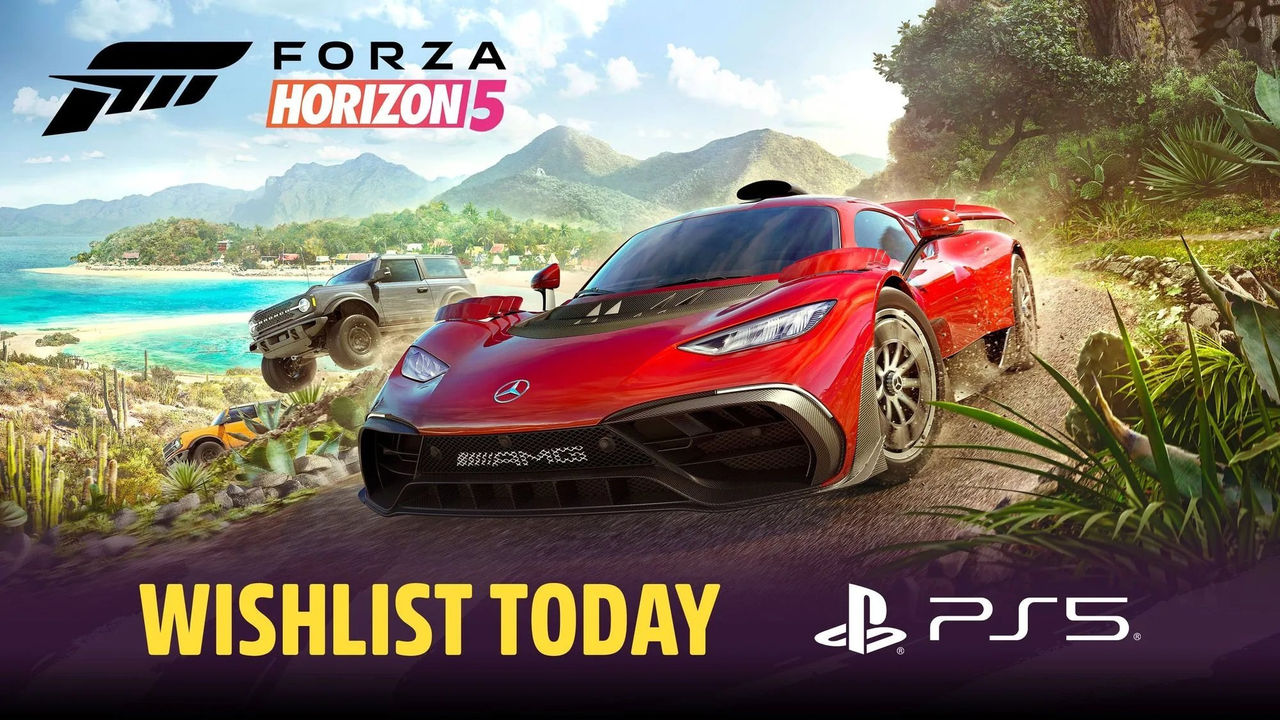 Forza Horizon 5 kommer till PlayStation 5