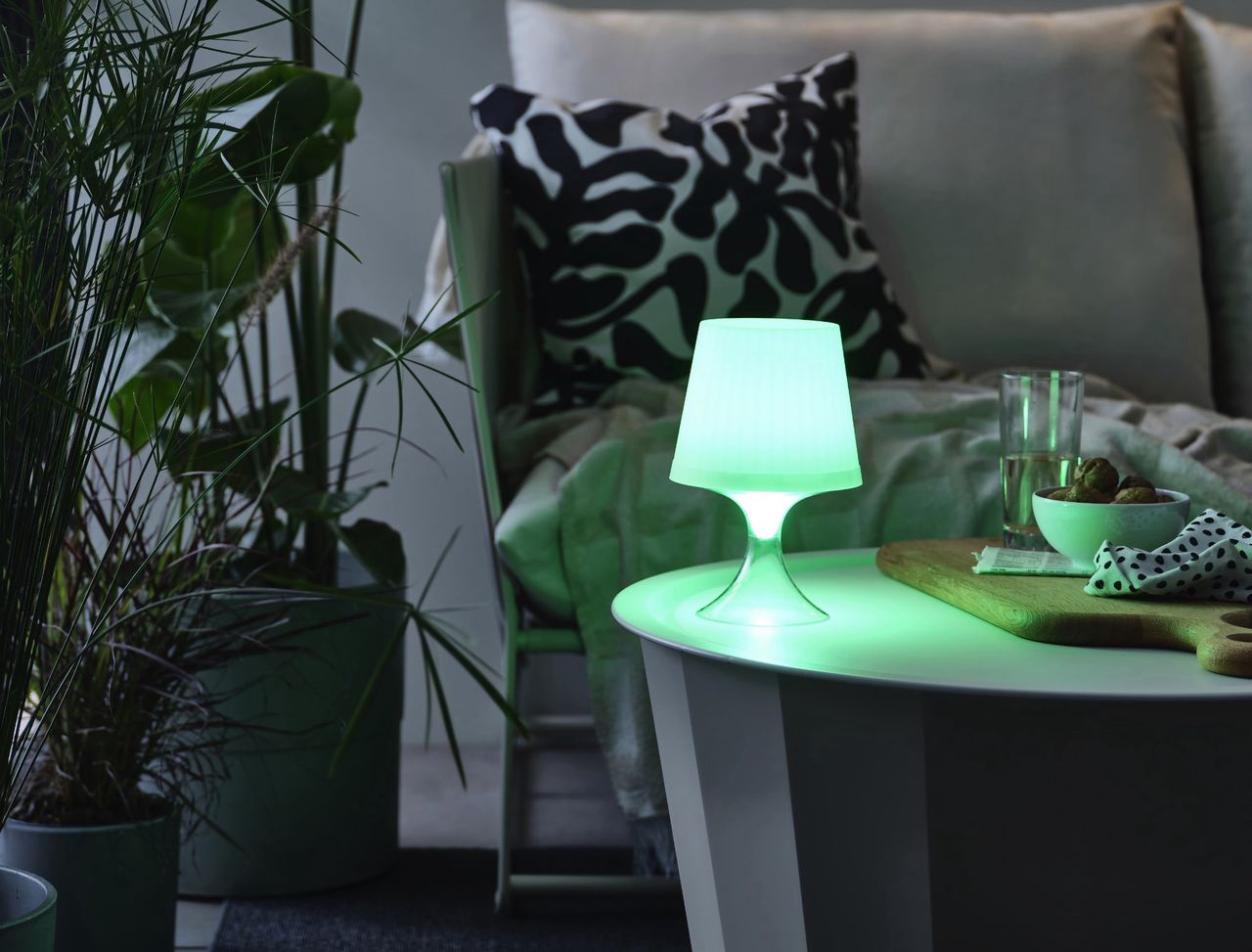 Lampan blir batteridriven