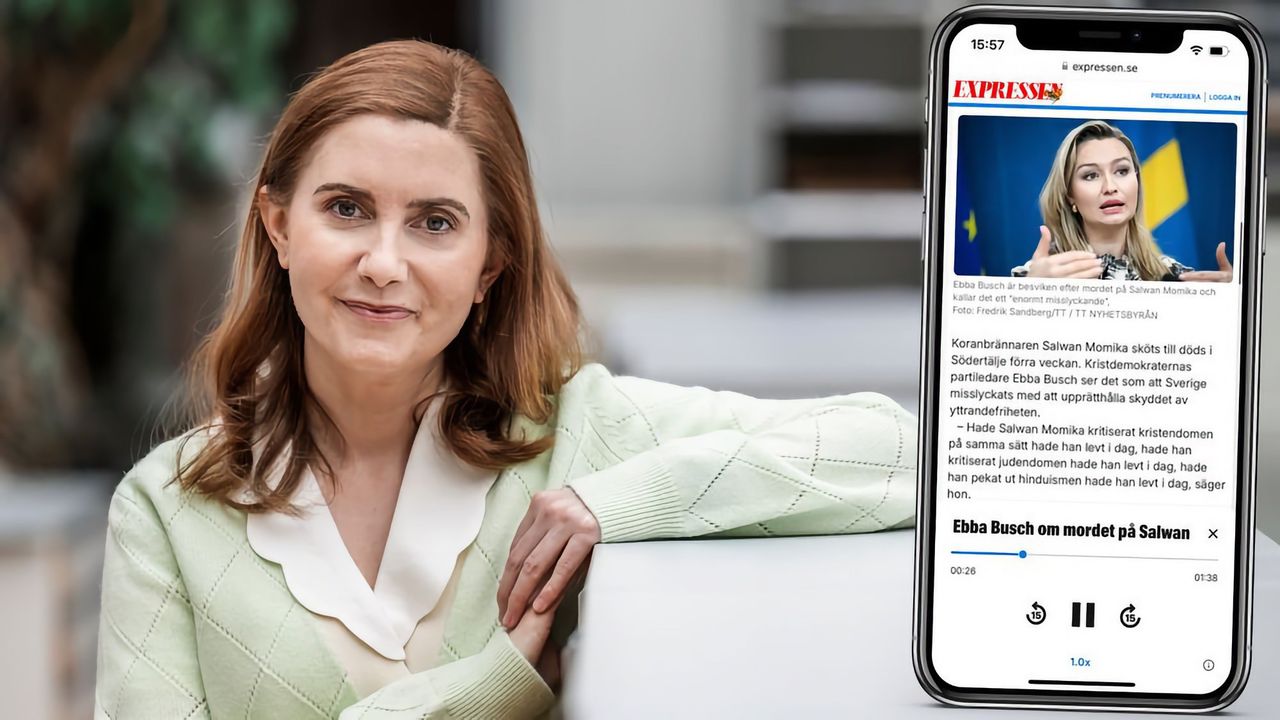 Expressen börjar läsa upp artiklar med AI-röst
