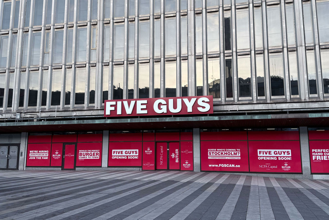 Five Guys öppnar i Stockholm den 10 februari