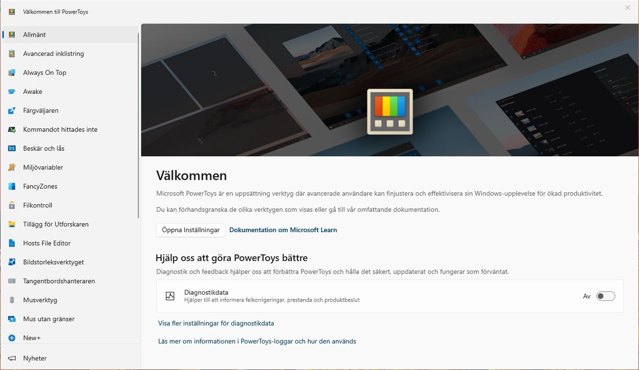 PowerToys får stöd för ljud- och videokonvertering