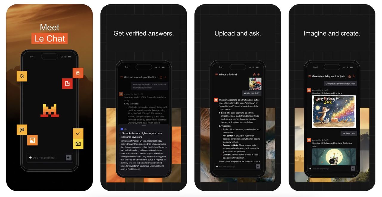 Mistral släpper chatbotten Le Chat