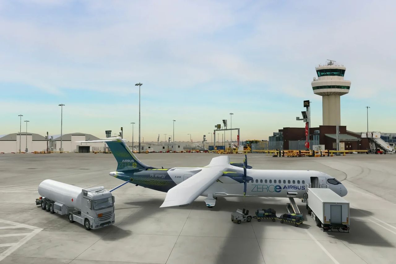 Airbus vätgasdrivna flygplan försenas