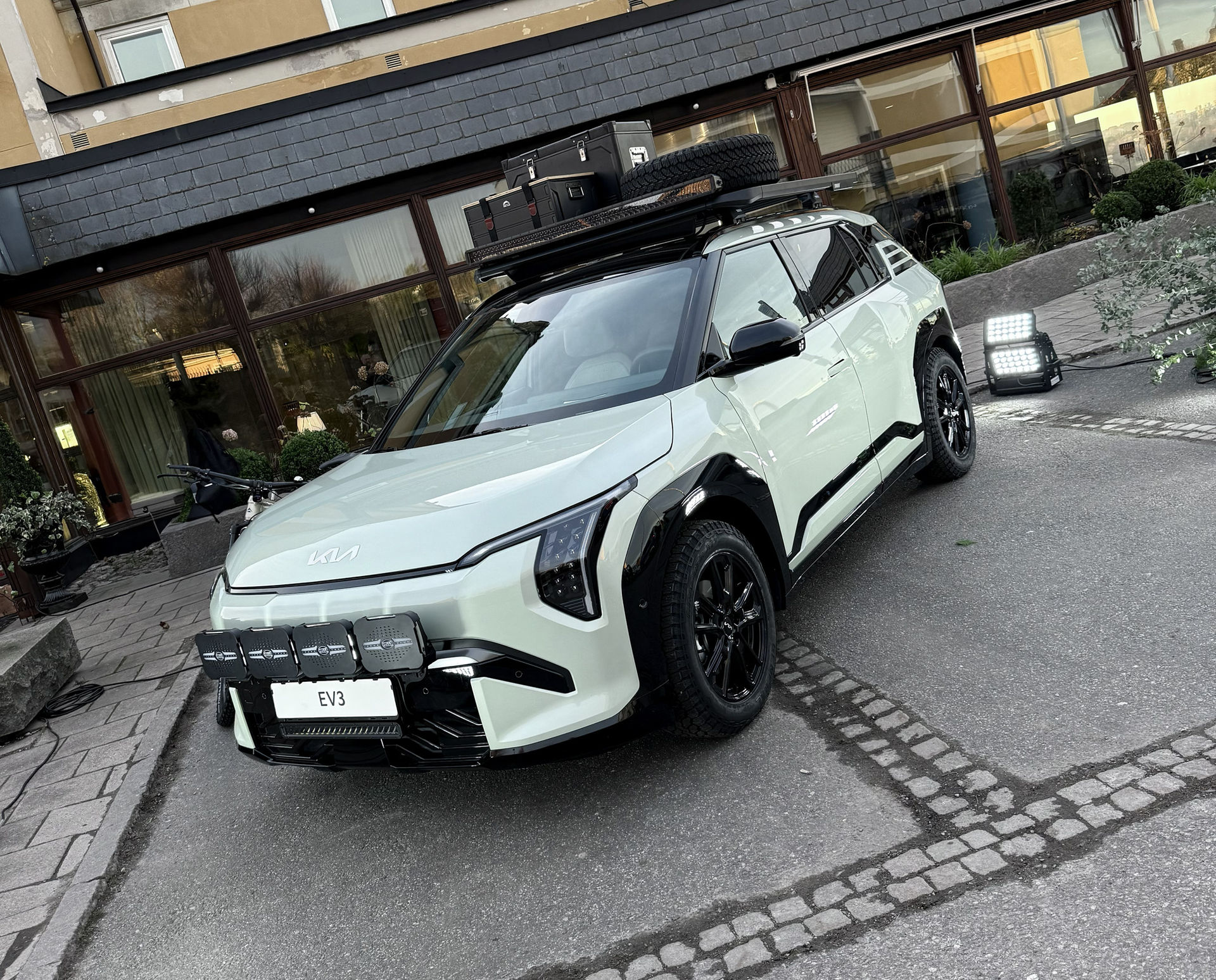 Kia EV3 går också att tuffa till