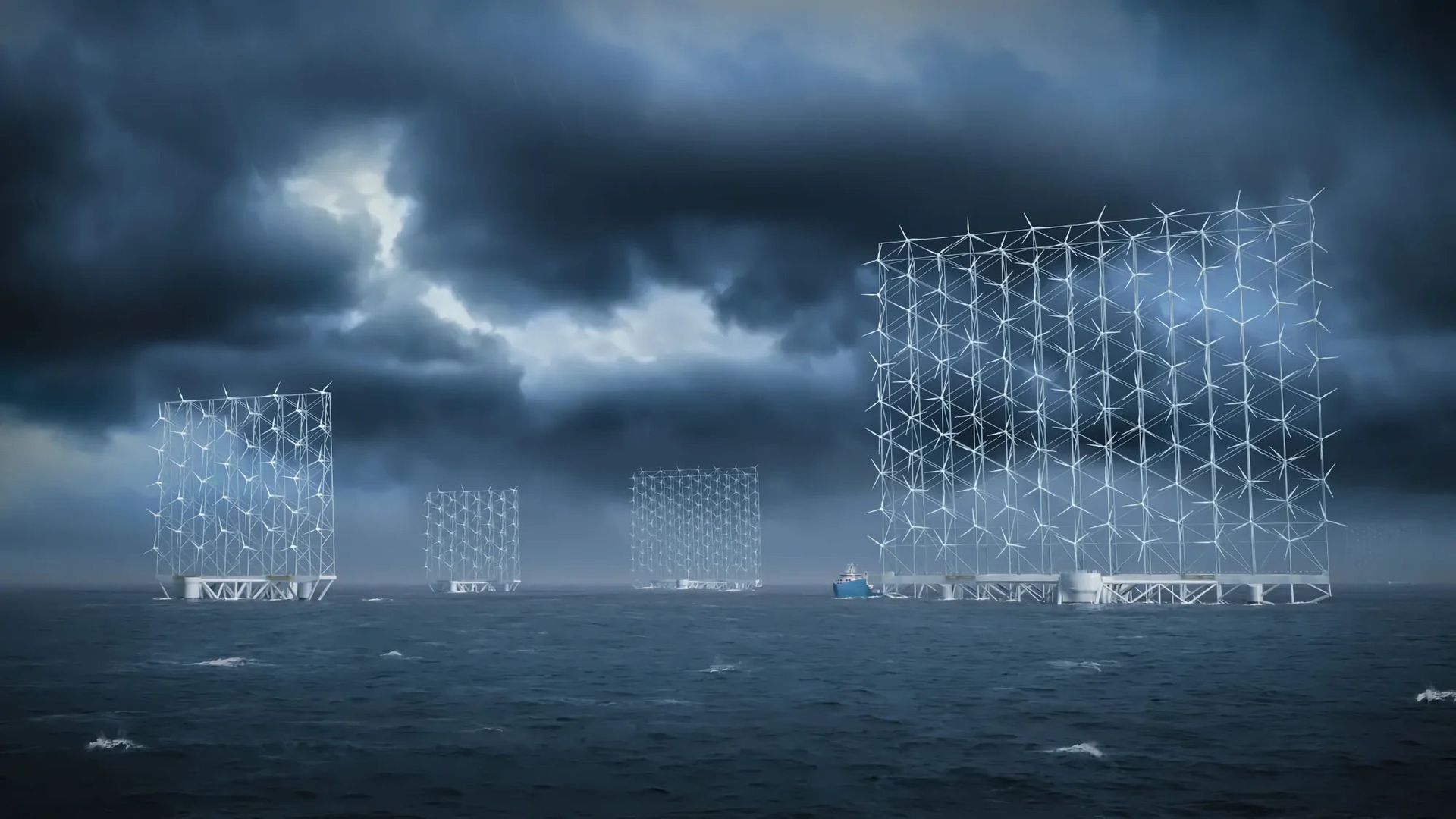 Norska vindturbiner med innovativ design får statligt stöd