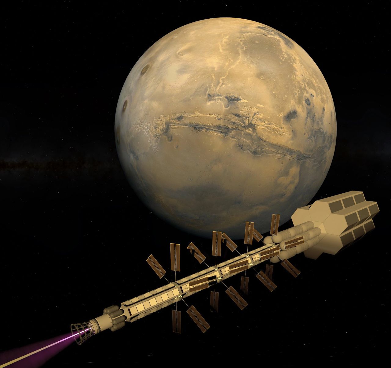 Ryssland uppger att man utvecklat plasmamotor