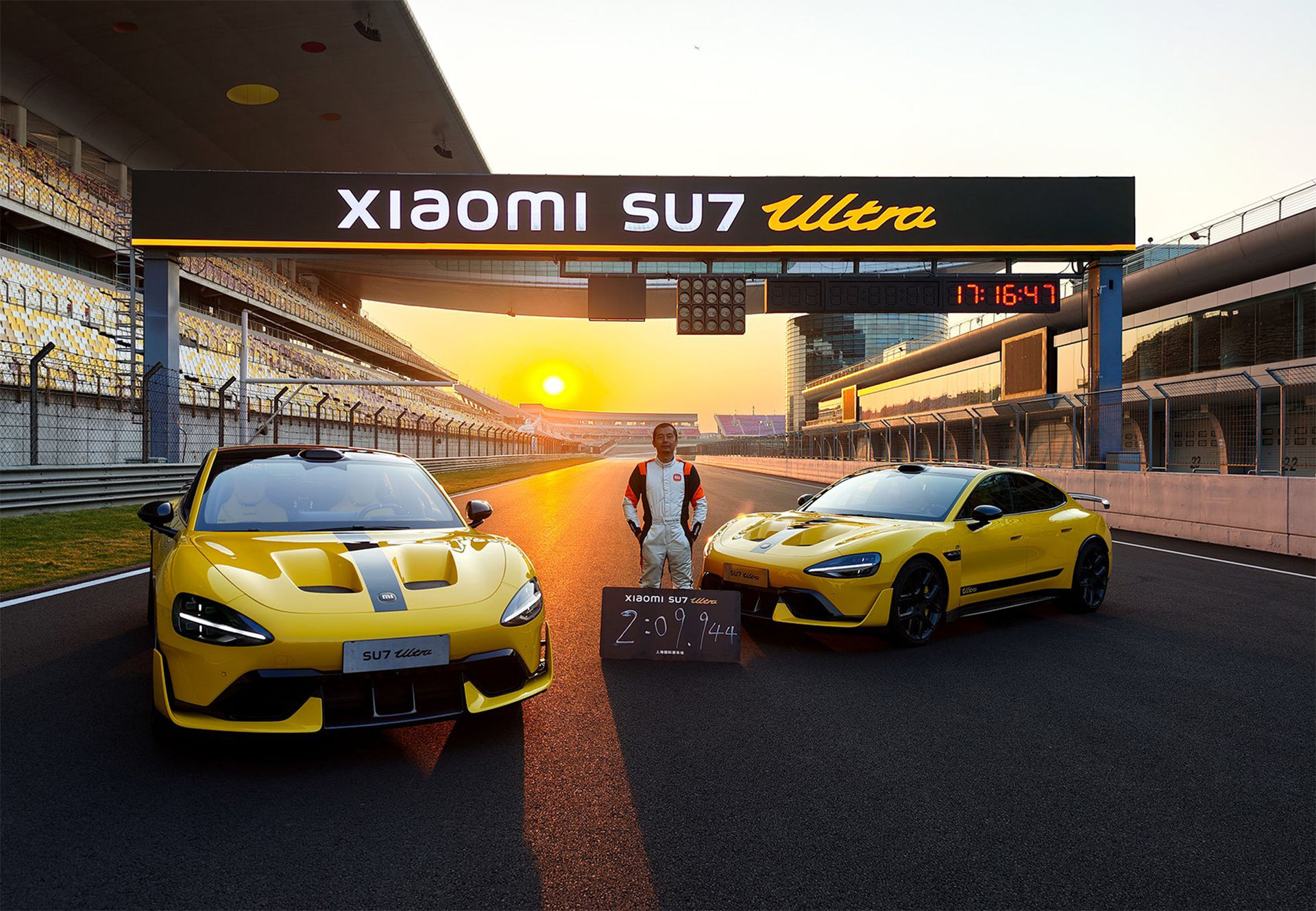 Xiaomi slår Porsche på Shanghai International Circuit